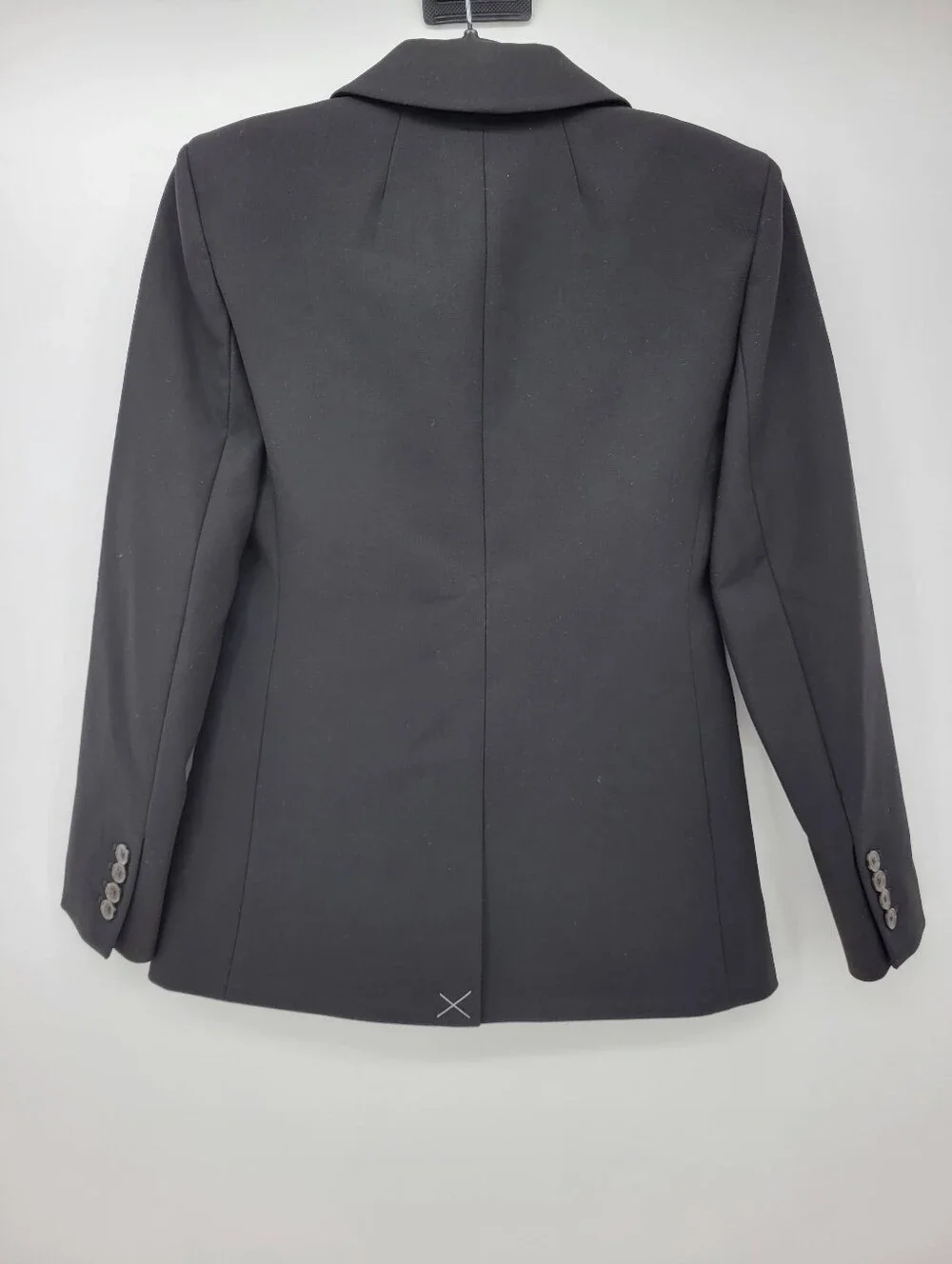 J Crew Madelyn blazer in four-season stretch CC289 Size 00 NWT Black